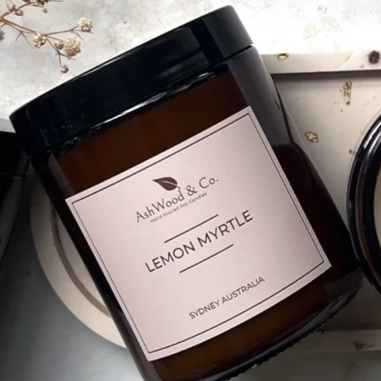 Lemon Myrtle Soy Candle